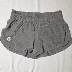 North & Acrux Womens Running Shorts  Grey Size Medium Athletic Gym Workout